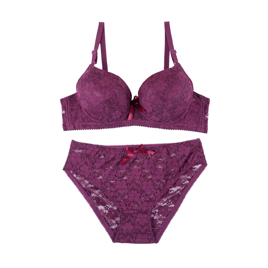 Belleza Lingerie Wire Padded Bra Set - 763