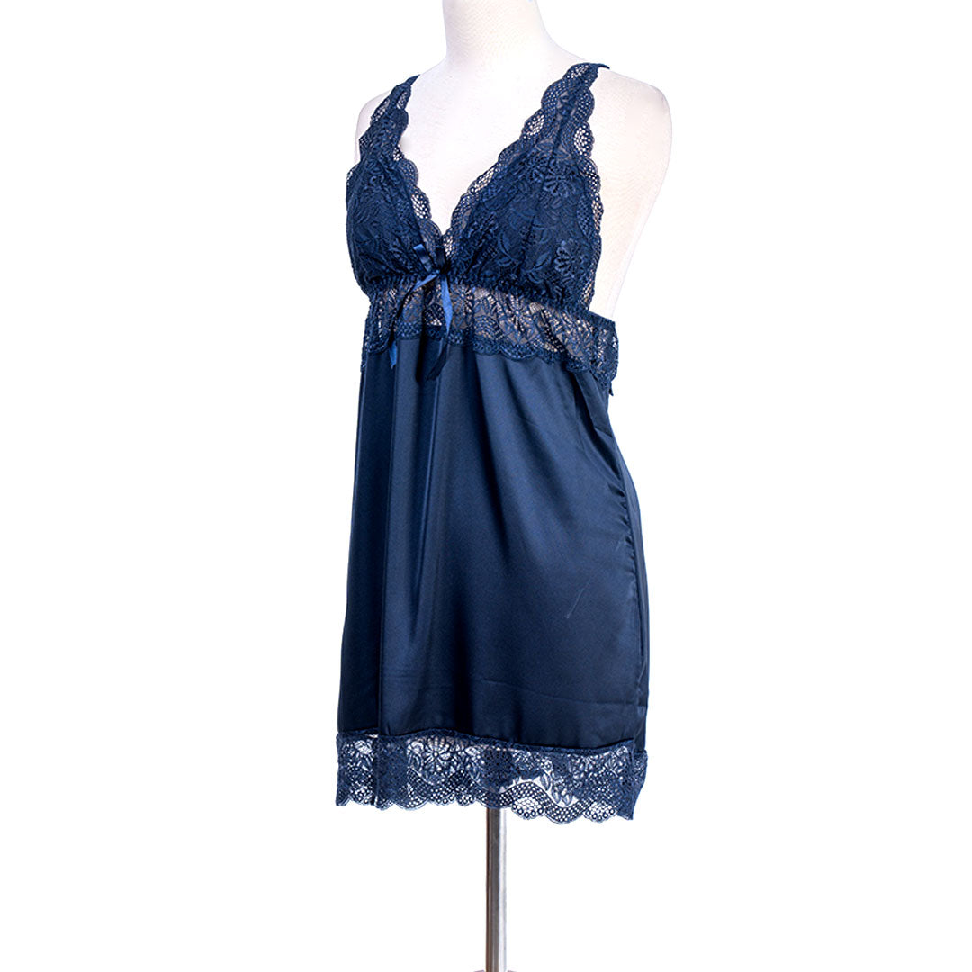 Belleza Lingerie Short Nighty With Robe - 7655