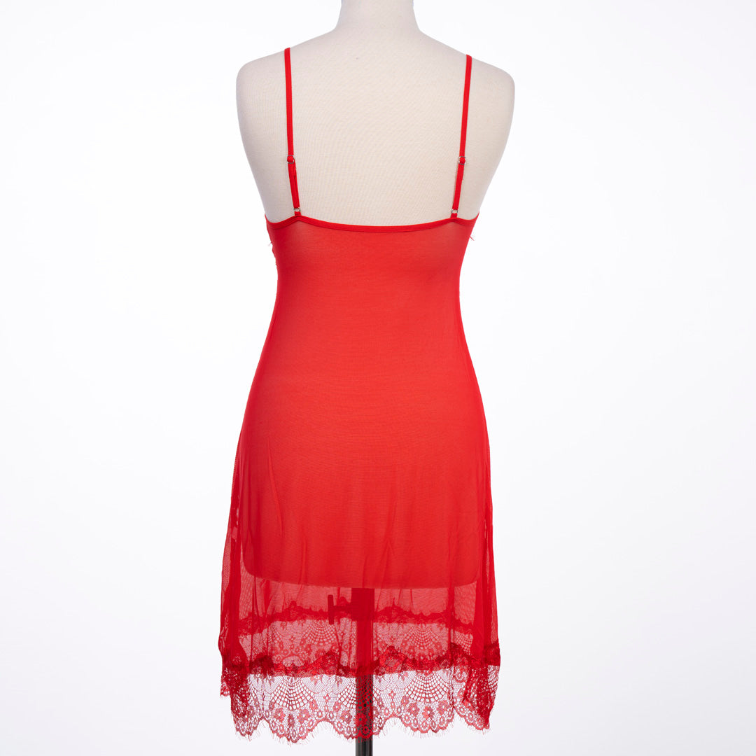 Belleza Lingerie Short Laced Nighty - 8348