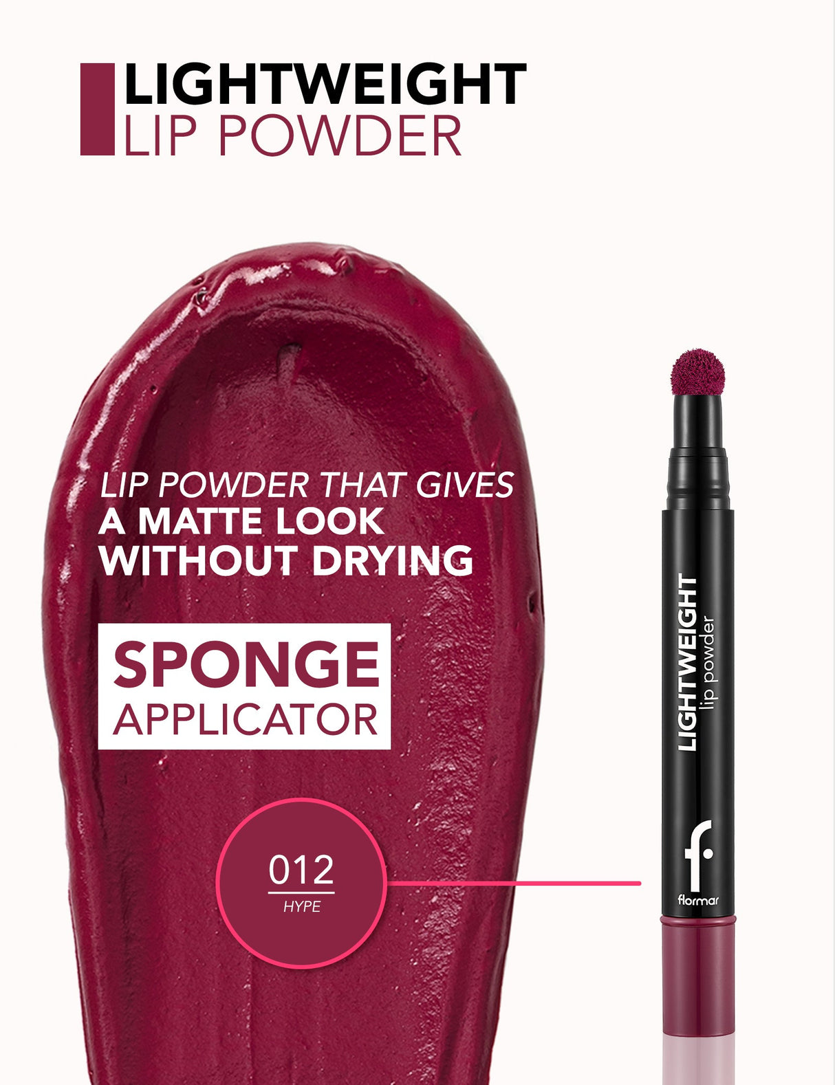 Flormar Lightweight Lip Powder