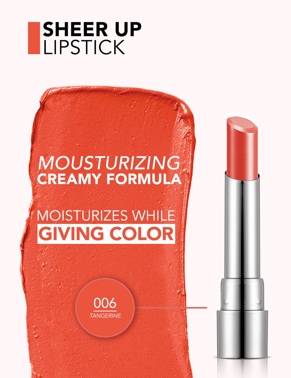 Flormar Sheer Up New Lipstick 3G