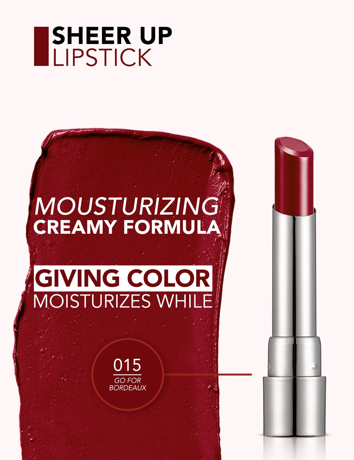 Flormar Sheer Up New Lipstick 3G