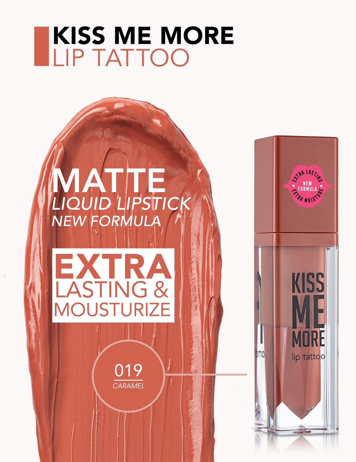 Flormar Kiss Me More Lip Tattoo Lipstick