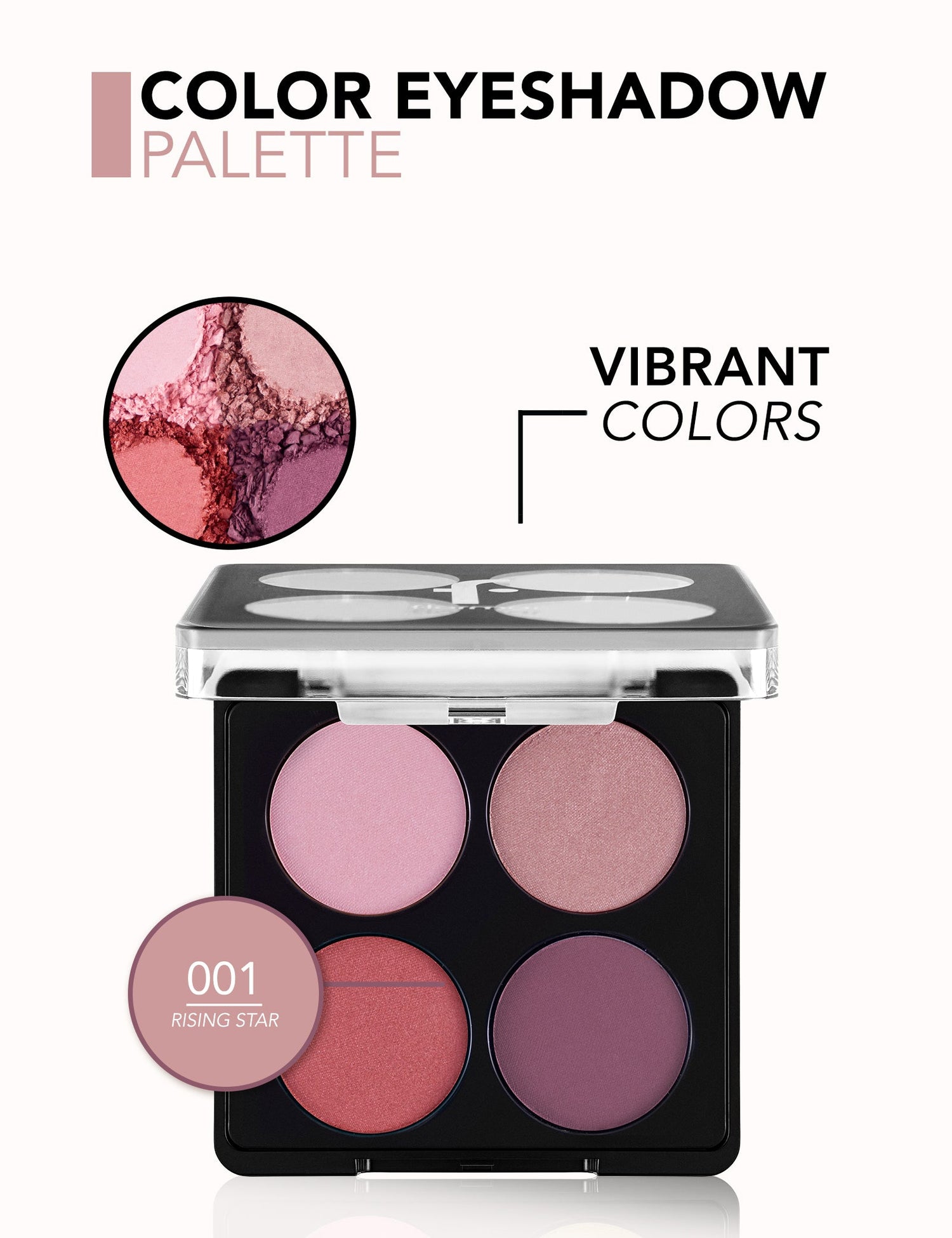 Flormar Color Eye Shadow Palette 6G