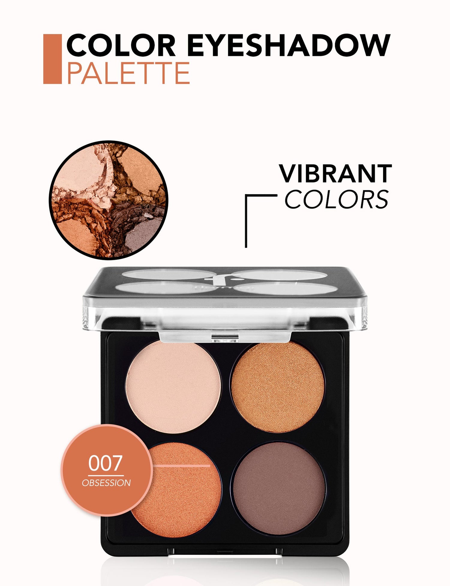 Flormar Color Eye Shadow Palette 6G