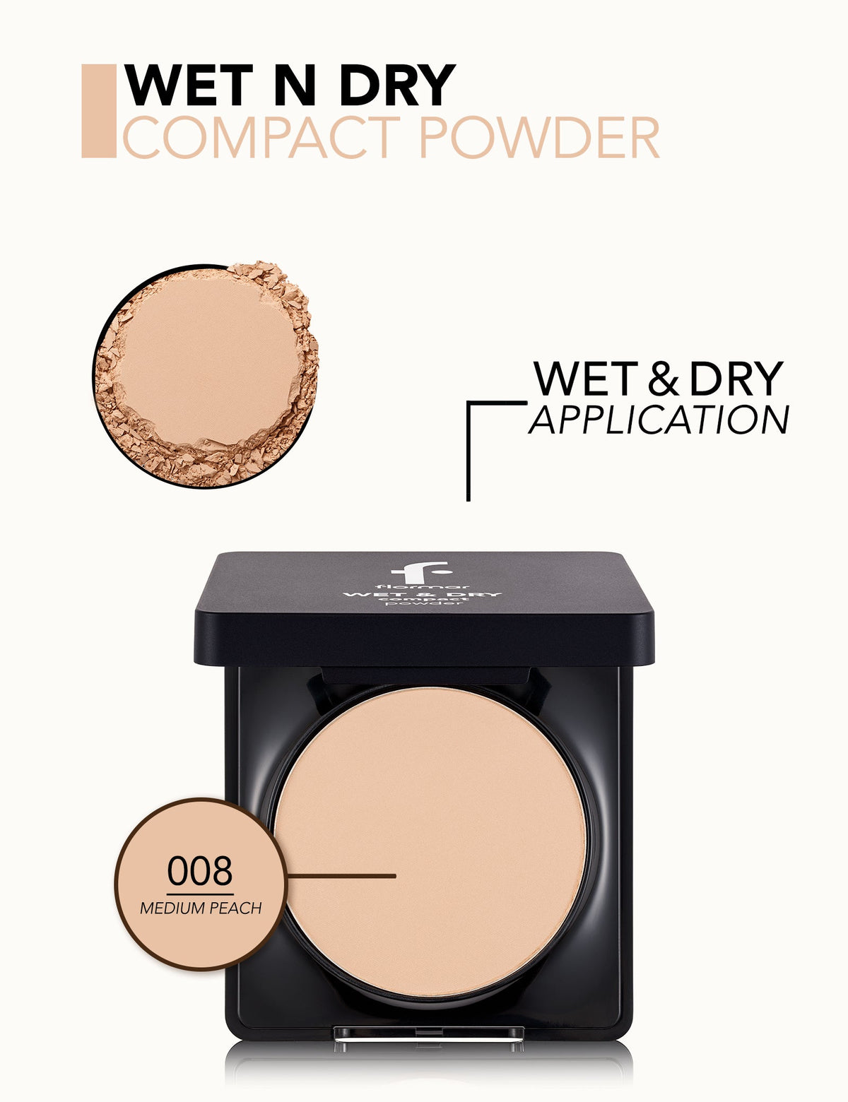 Flormar Wet & Dry Compact Powder