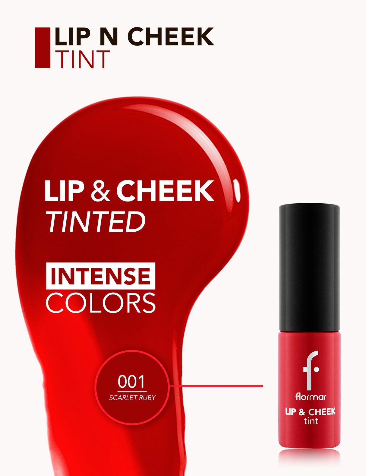 Flormar Lip & Cheek Tint 6.7Ml