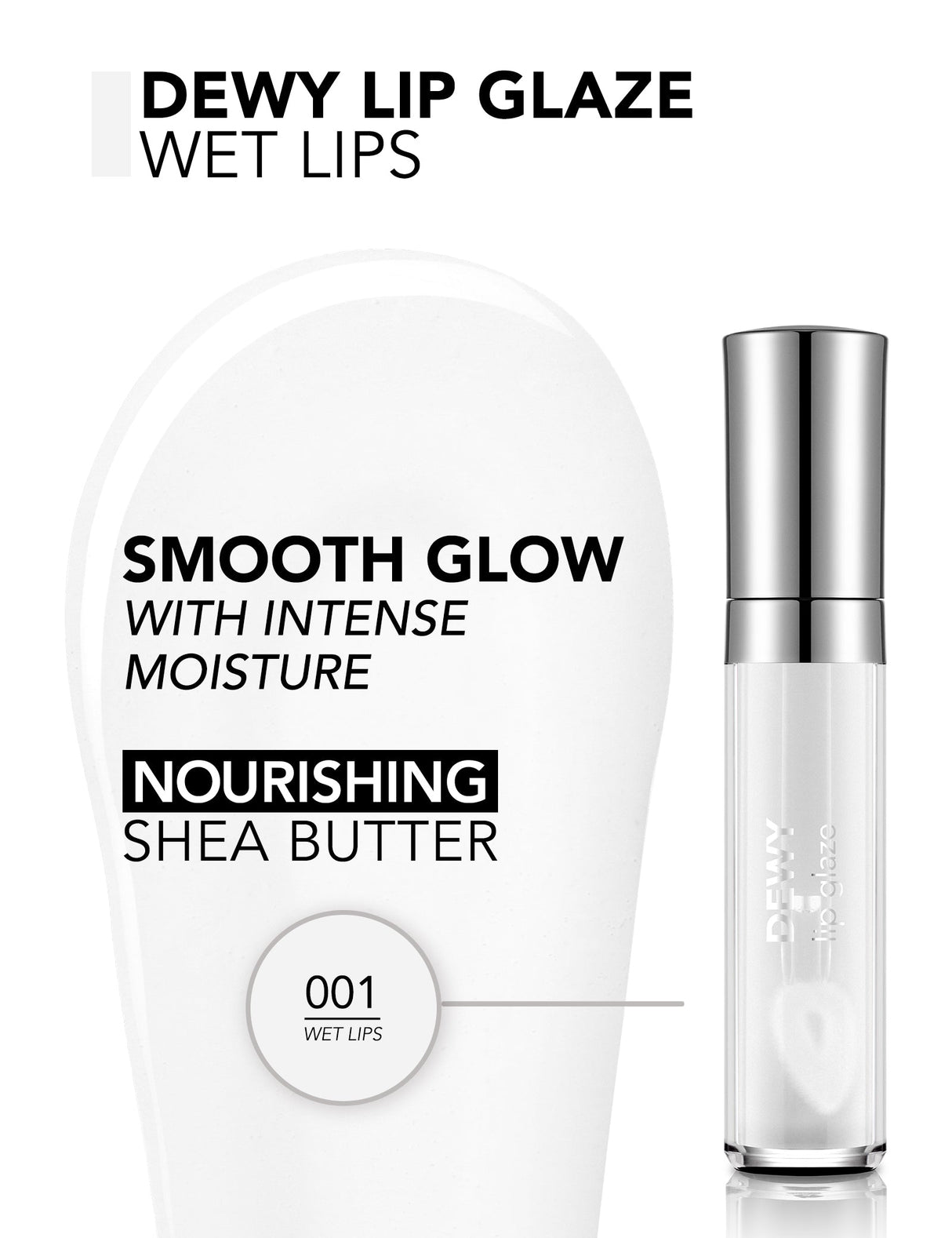 Flormar Dewy Lip Glaze Lip Gloss 4.5Ml