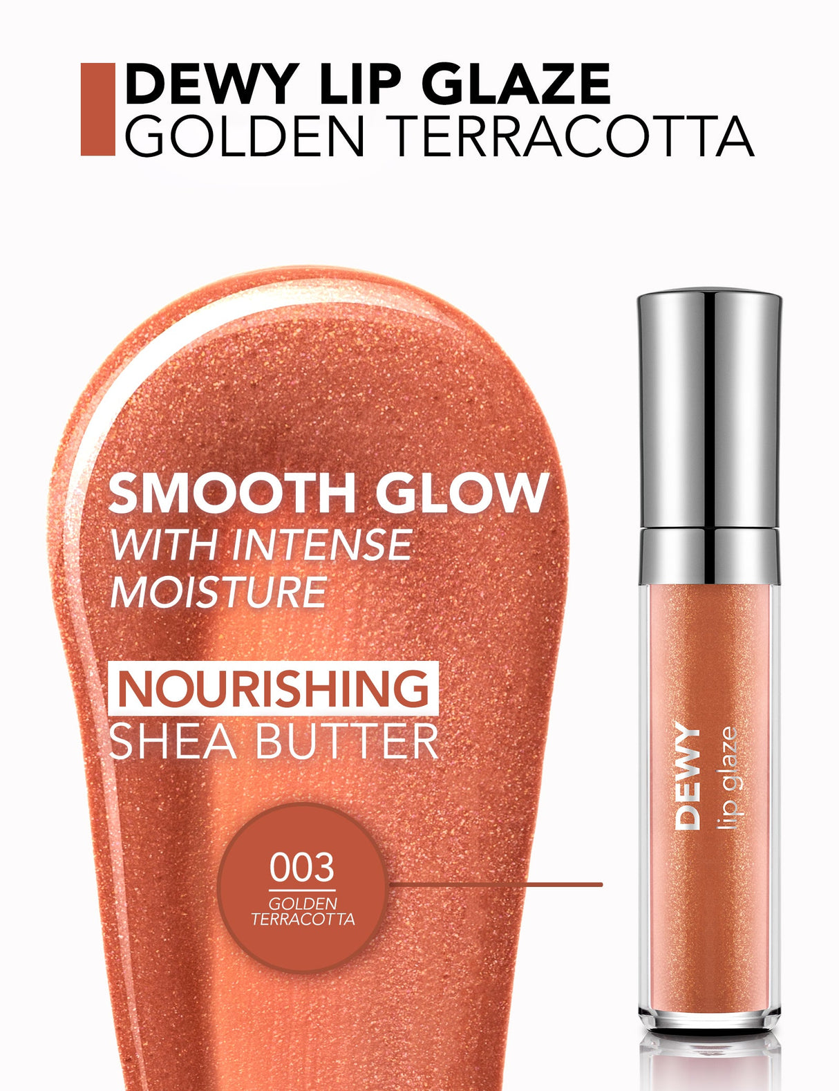 Flormar Dewy Lip Glaze Lip Gloss 4.5Ml