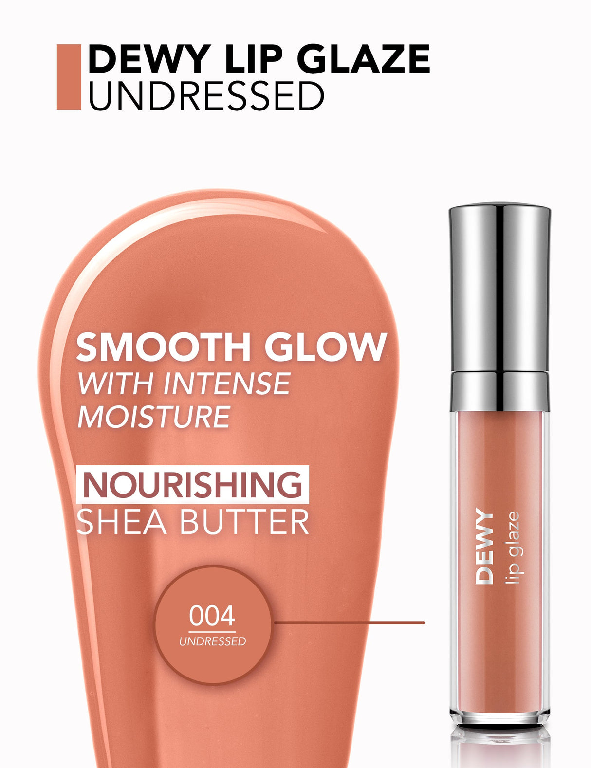 Flormar Dewy Lip Glaze Lip Gloss 4.5Ml