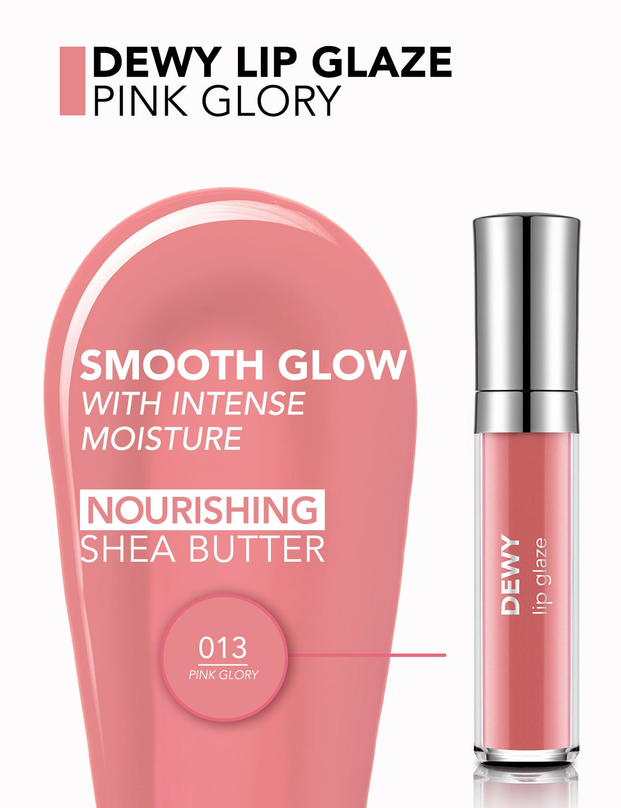 Flormar Dewy Lip Glaze Lip Gloss 4.5Ml