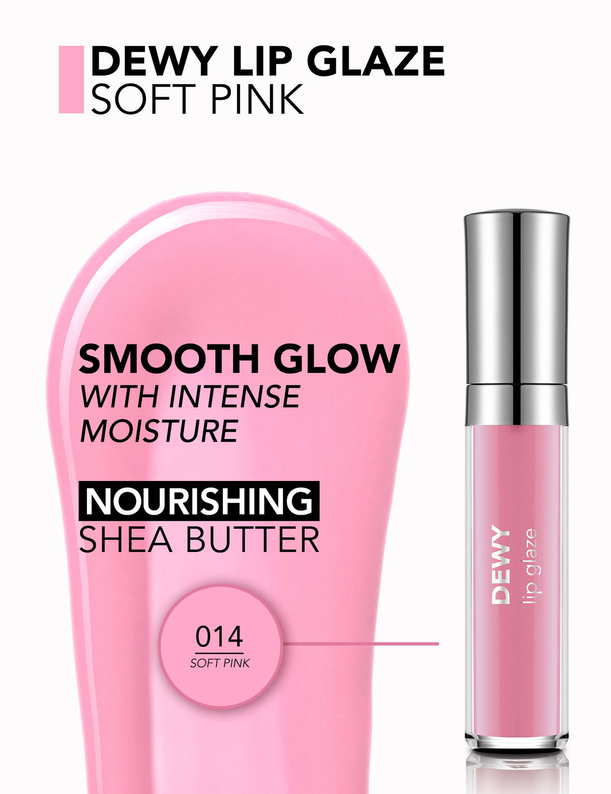 Flormar Dewy Lip Glaze Lip Gloss 4.5Ml