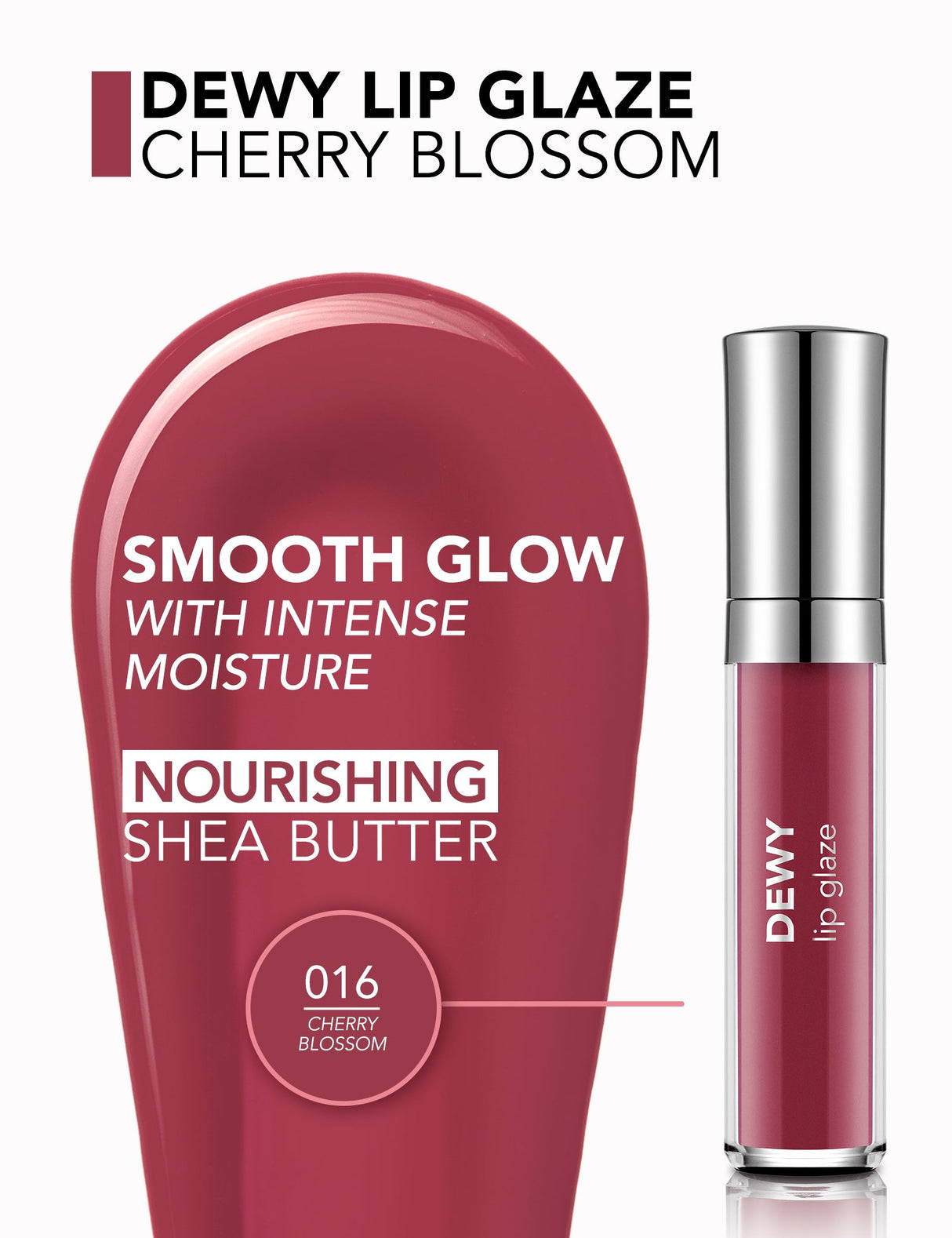 Flormar Dewy Lip Glaze Lip Gloss 4.5Ml