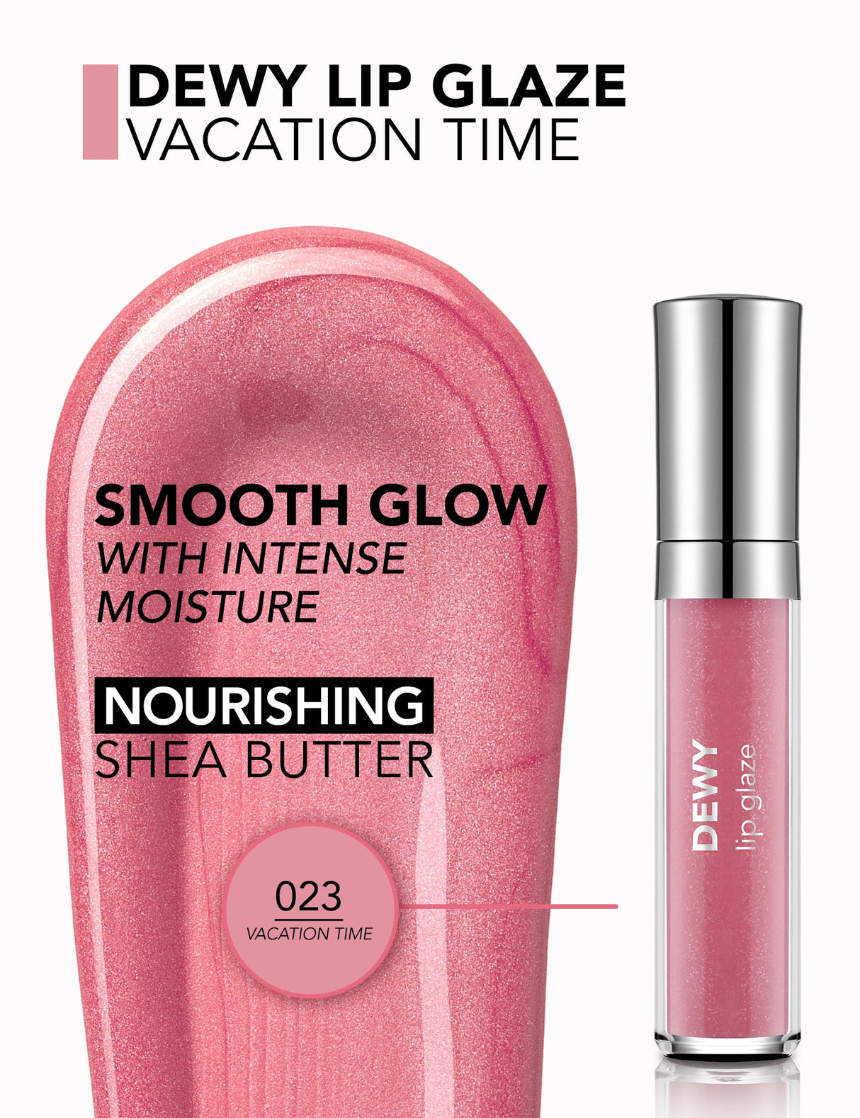 Flormar Dewy Lip Glaze Lip Gloss 4.5Ml