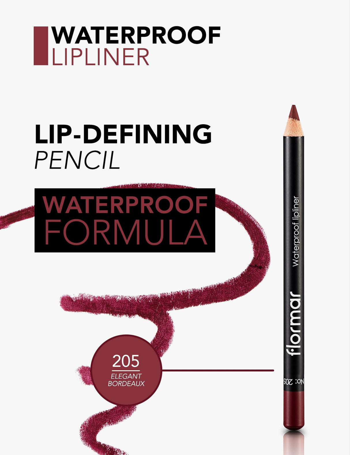 Flormar Waterproof Lipliner