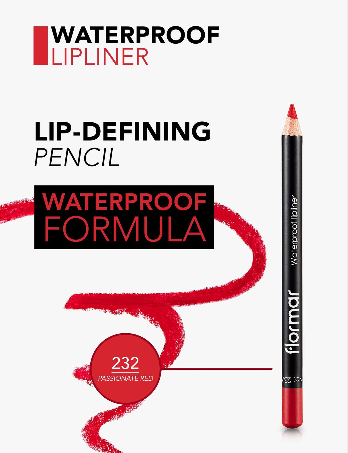 Flormar Waterproof Lipliner