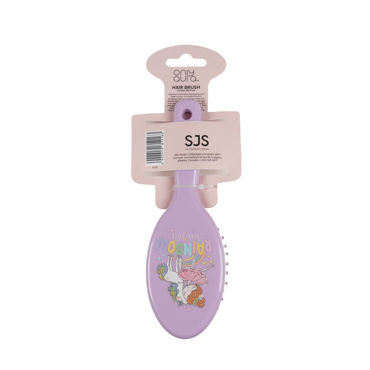 ONLYAURA KIDS HAIRBRUSH PURPLE COLOR 8725