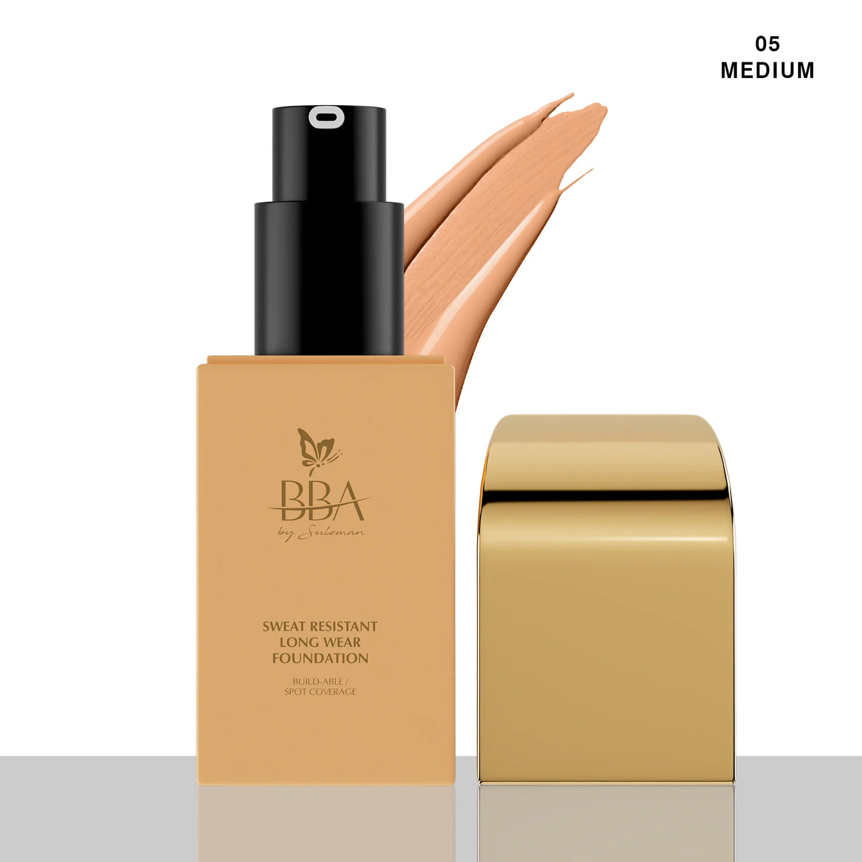 BBA SWEAT RESISTANT FOUNDATION 05 MEDIUM
