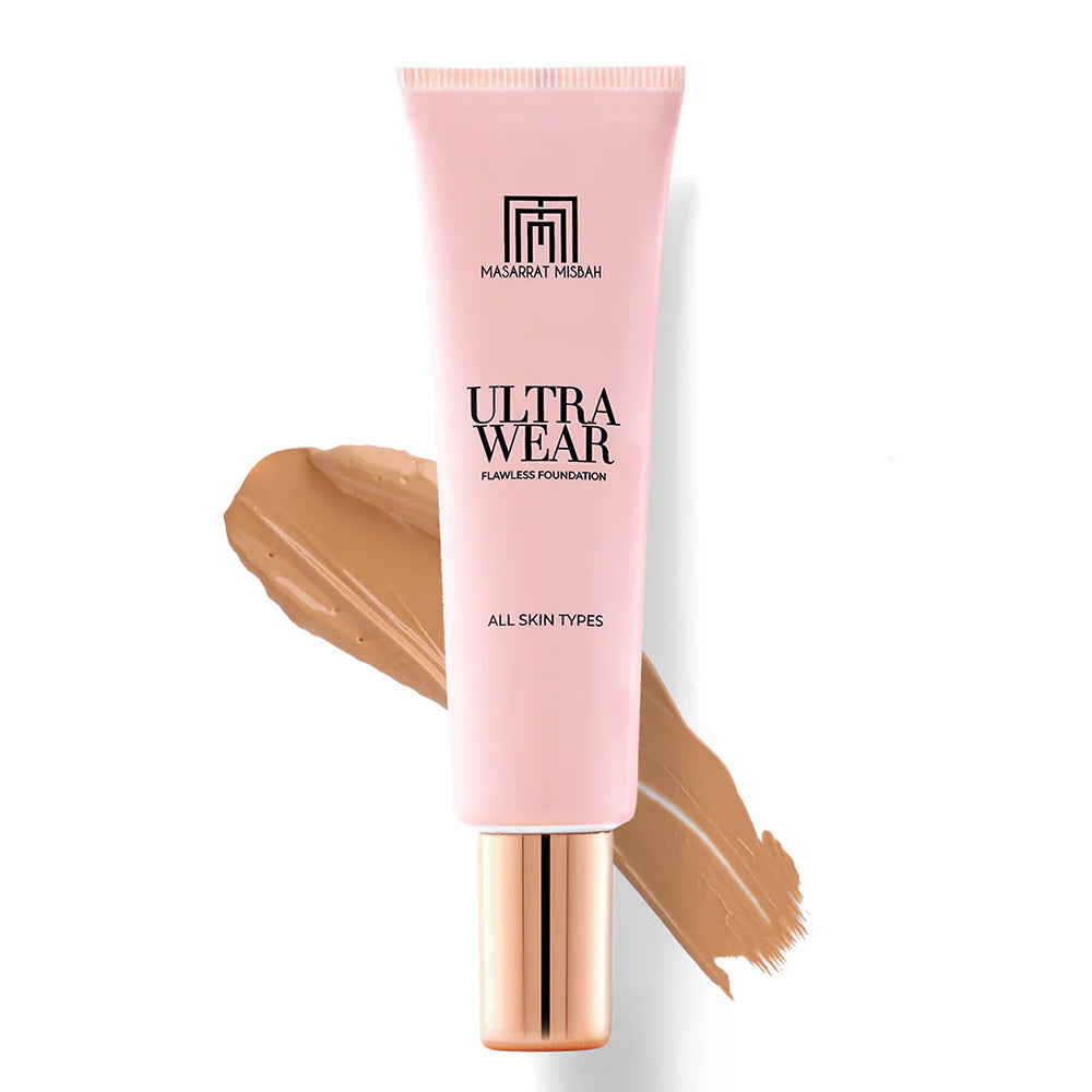 Masarrat Misbah Ultra Wear Flawless Foundation 30ml - Golden Caramel