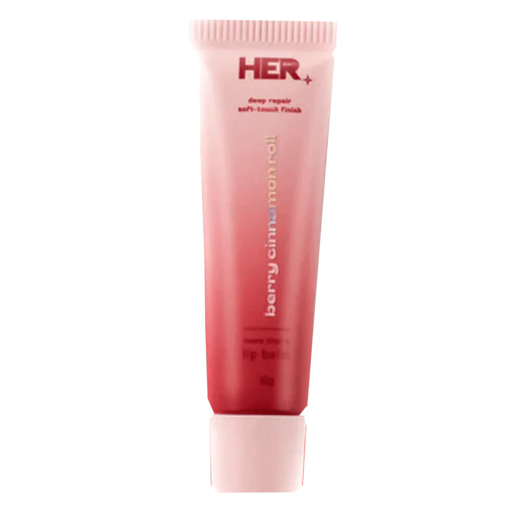HER BEAUTY - BERRY CINNAMON ROLL LIP BALM