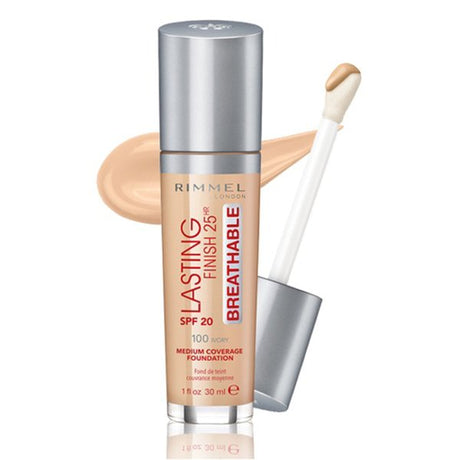 Rimmel Lasting Finish SPF20 Breathable Foundation 30ml