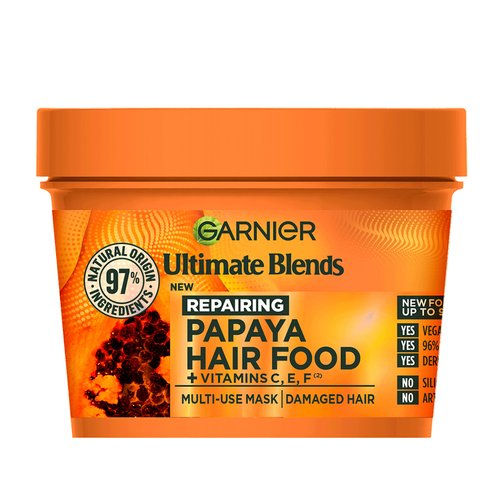 Garnier Ultimate Blends Papaya Repairing Hair Food Mask 400 ml