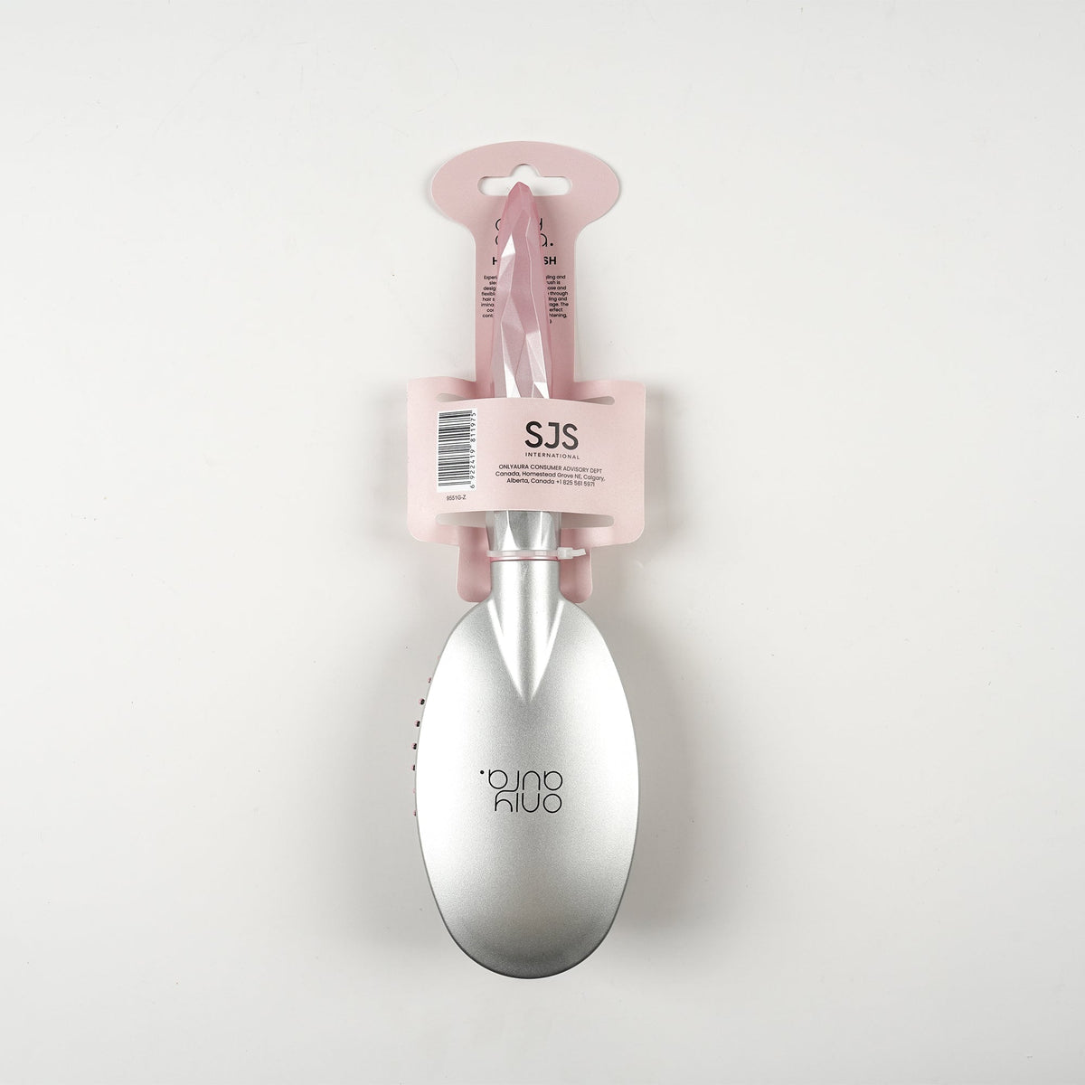 ONLYAURA OVAL PADDLE HAIRBRUSH SPARY COLOR 9551G-Z