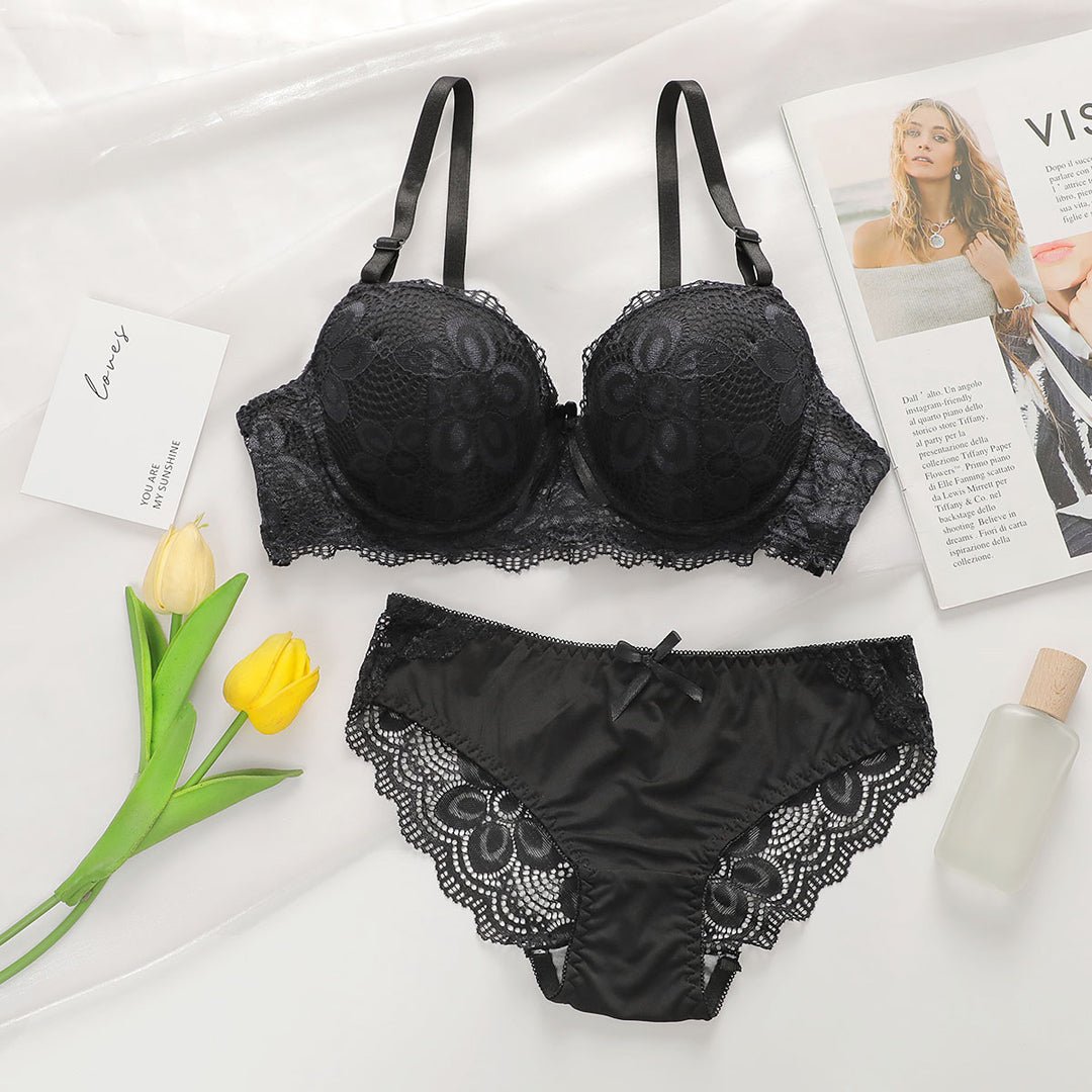 Belleza Lingerie Padded Wired Bra Set - A2123