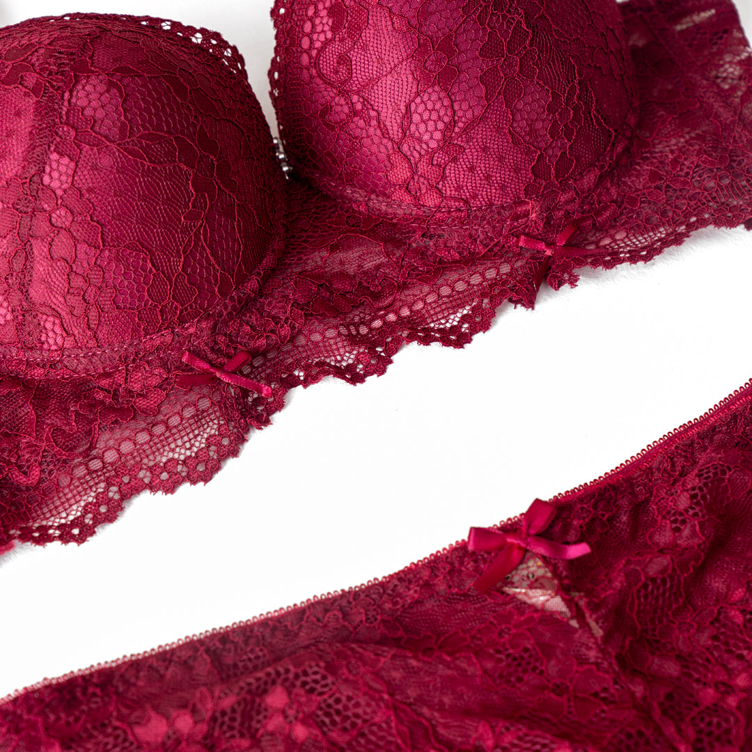 Belleza Lingerie Thin Cup Bra Set - A51006