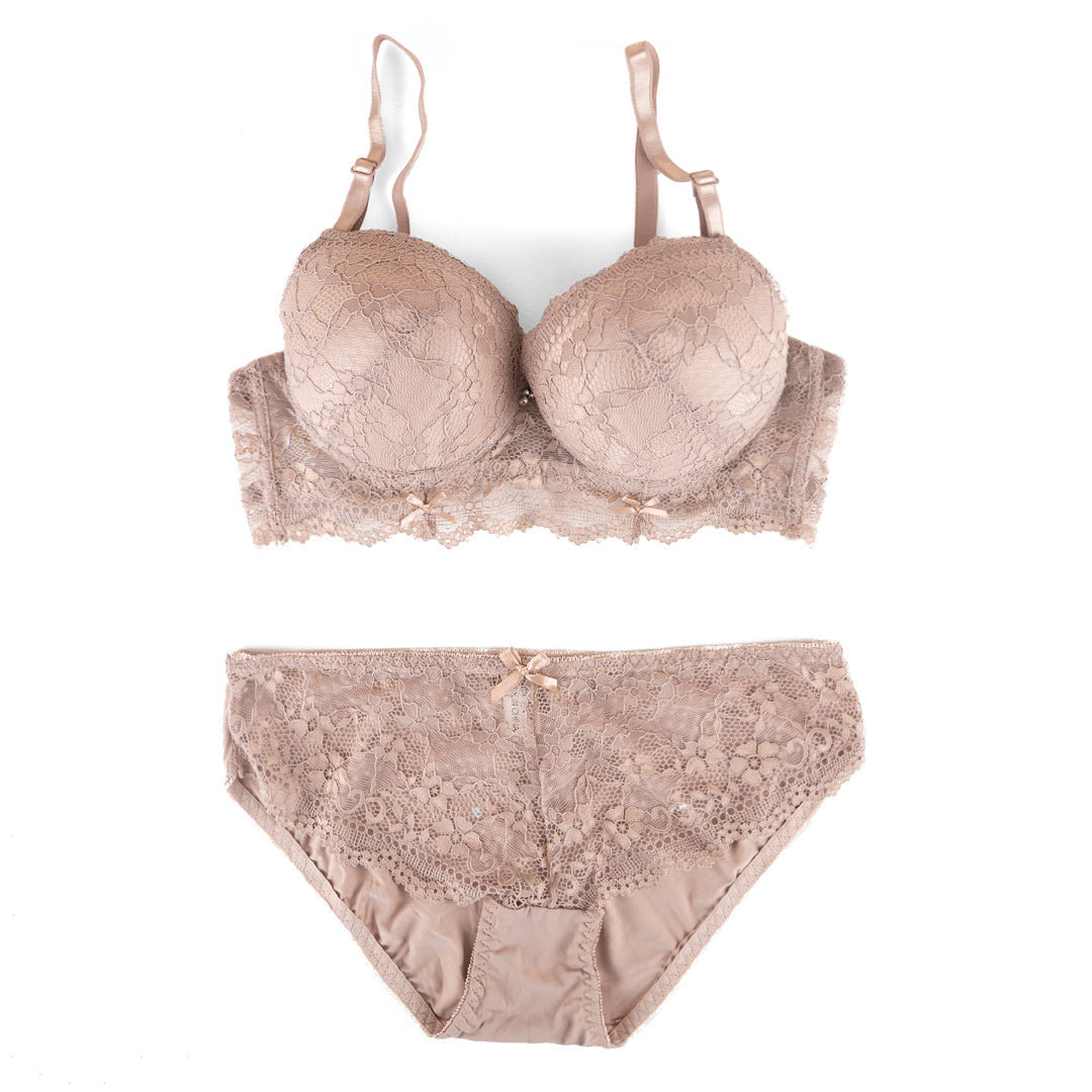 Belleza Lingerie Thin Cup Bra Set - A51006