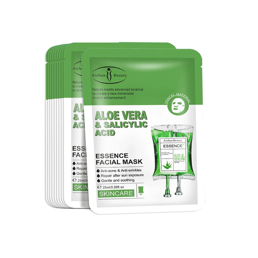 Aichun Beauty Aloe Vera Sheet Mask 25ml 1'S
