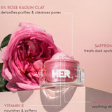 Her Beauty Earthy Rose Cleanser 50g