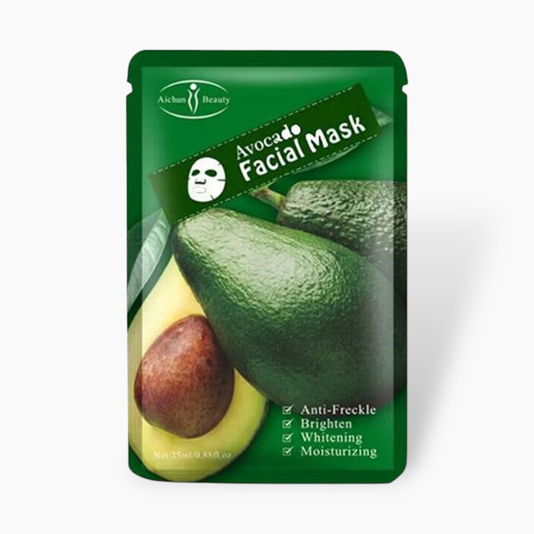Aichun Beauty Avocado Sheet Mask 25ml (Pack of 10)