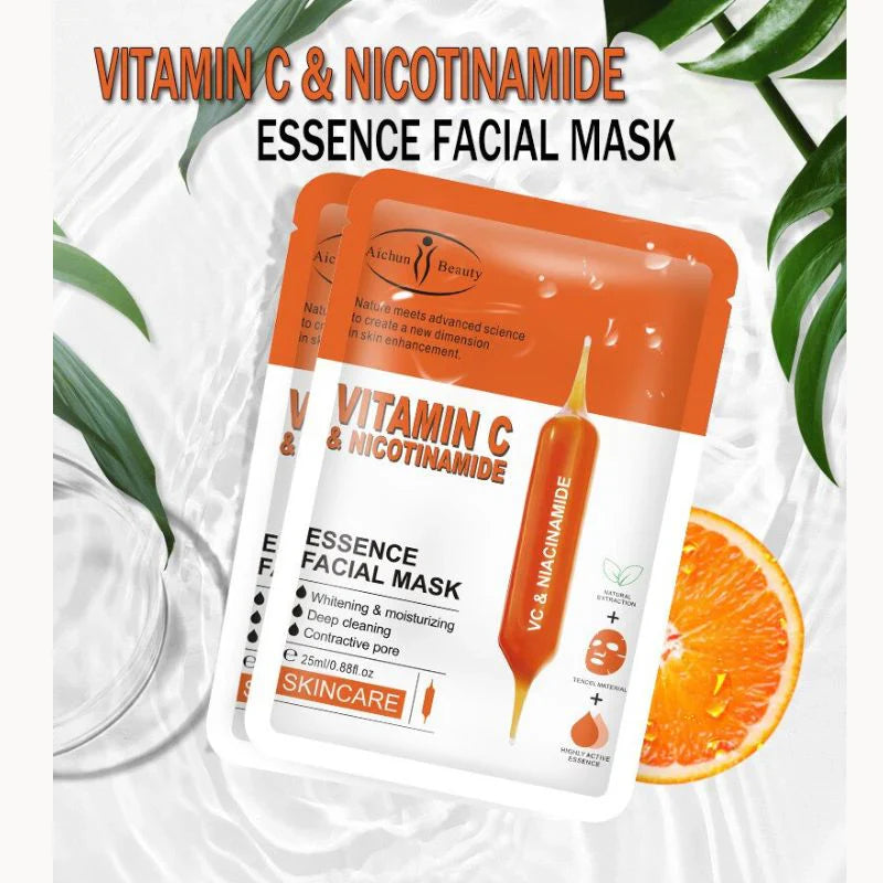 Aichun Beauty Vitamin C Face Mask (Pack of 10)