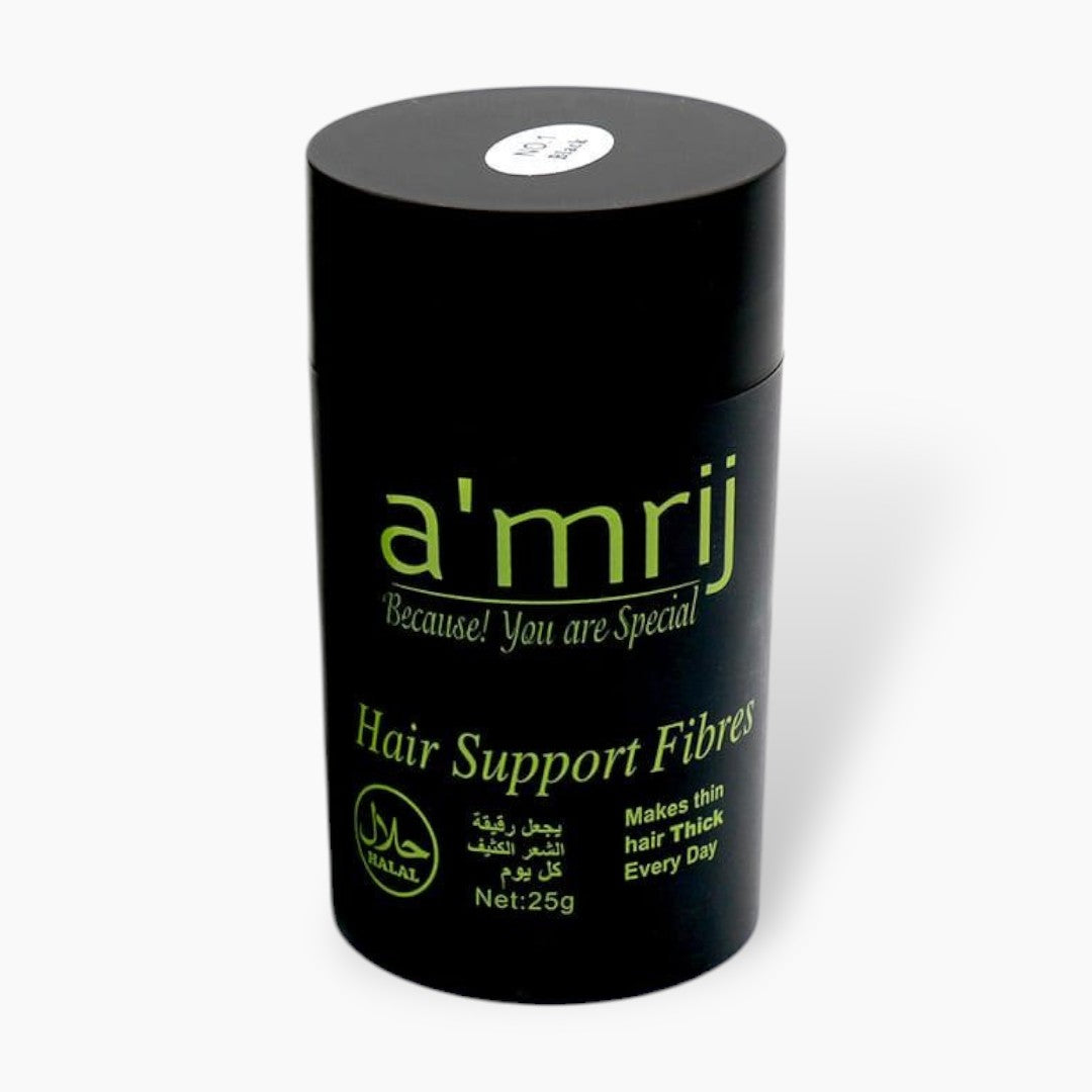 Amrij Cosmetics Hair Support Fibers (Black)