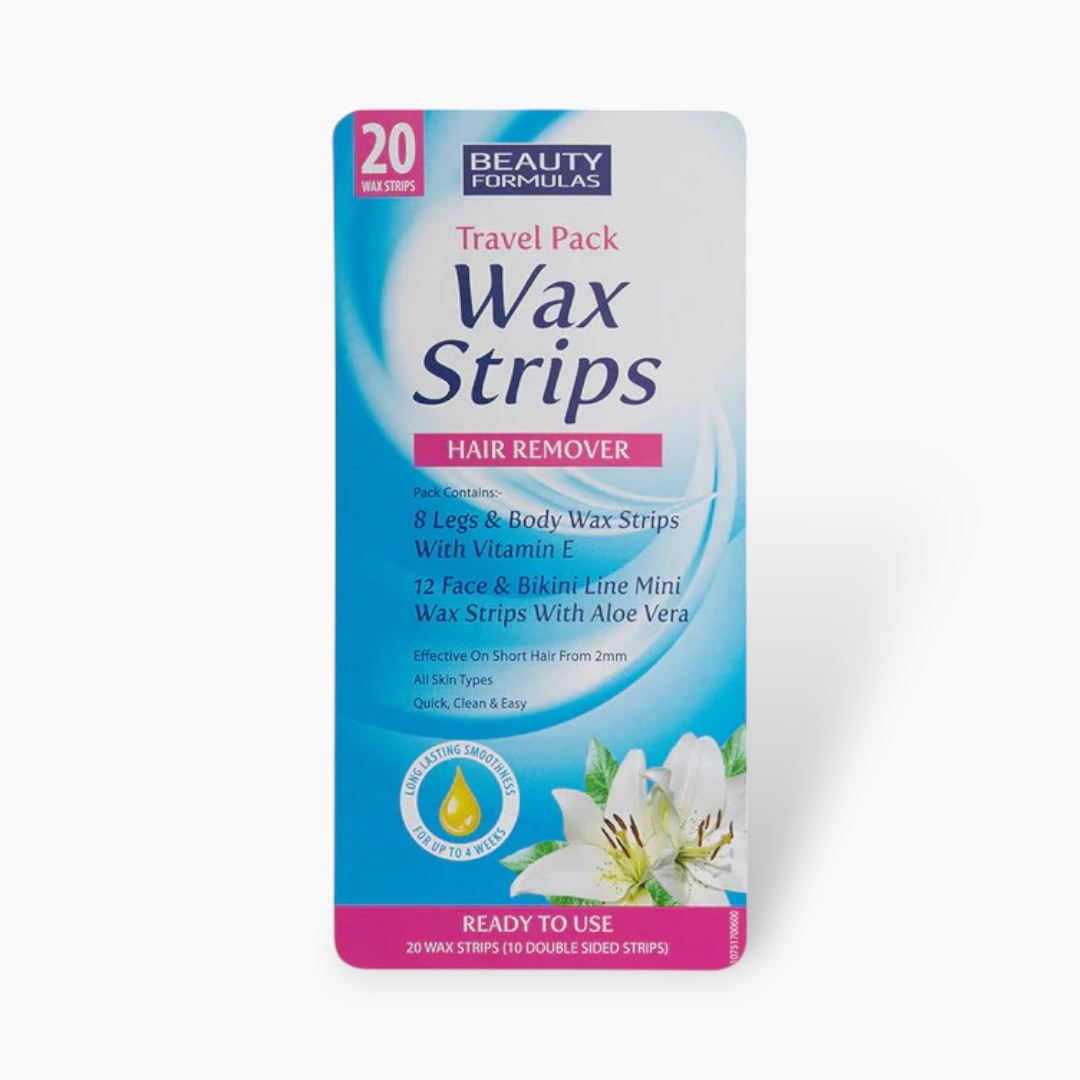 B-Formula Wax Strips Travel Pack 20'S