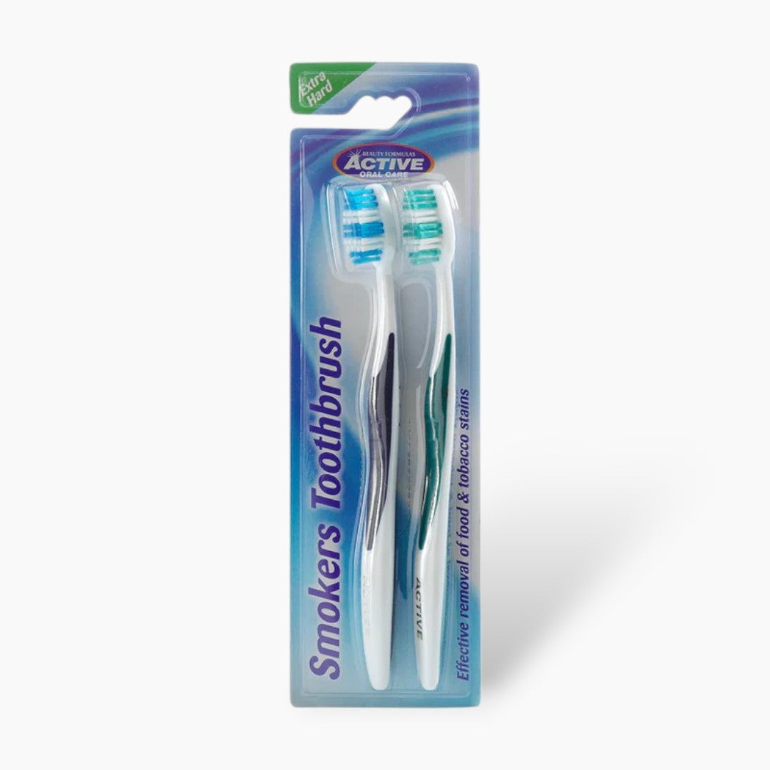 Beauty Formulas Active 2S Smokers Extra Hard Tooth Brush