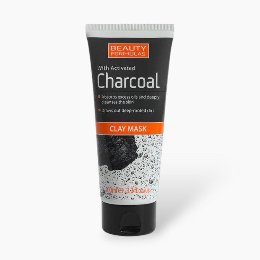 Beauty Formulas Charcoal Clay Mask 100ml