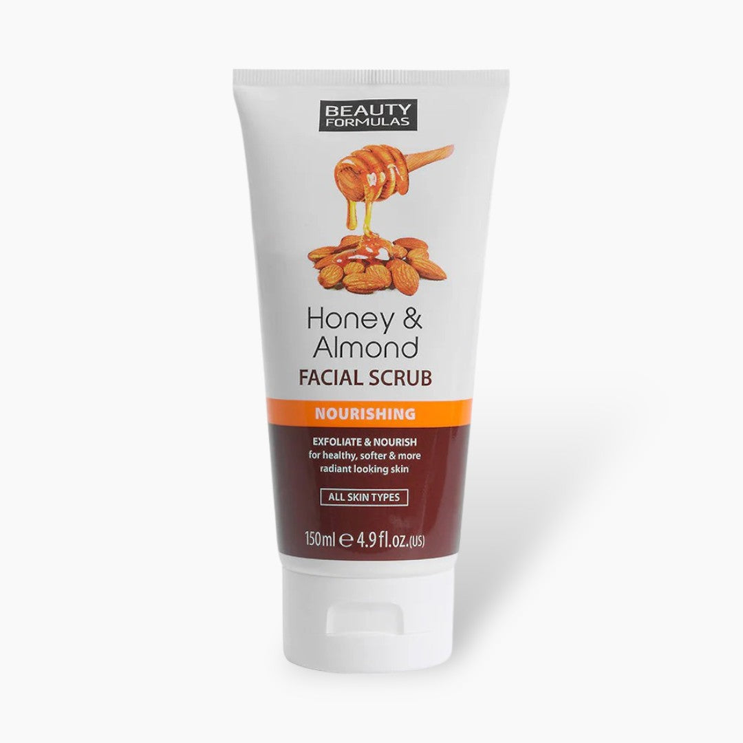 Beauty Formulas Honey & Almond Face Scrub 150ml