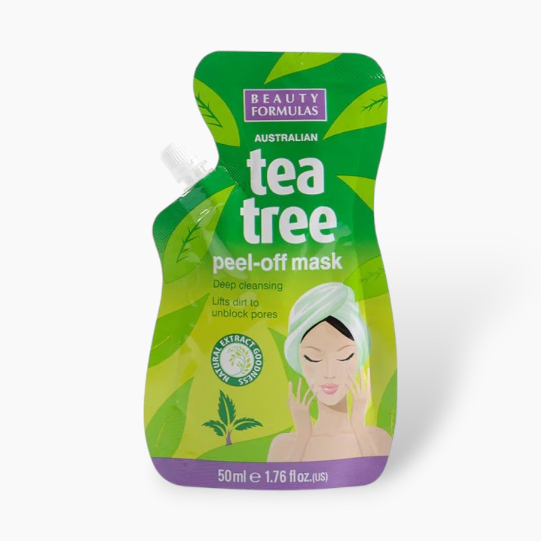Beauty Formulas Tea Tree Deep Cleansing Peel Off Mask 50ml