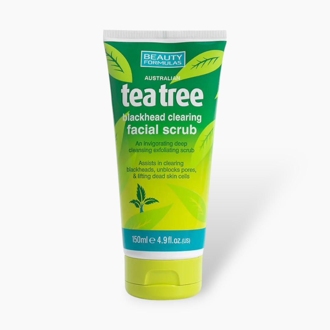 Beauty Formulas Tea Tree Facial Scrub 150ml