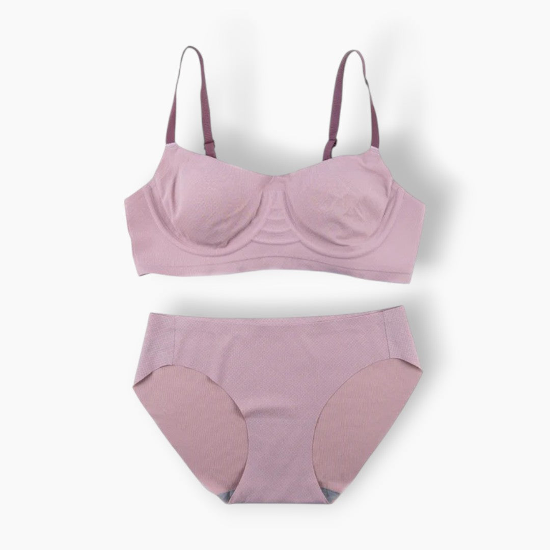 Belleza Lingerie Non Wire Padded Bra Set - A16