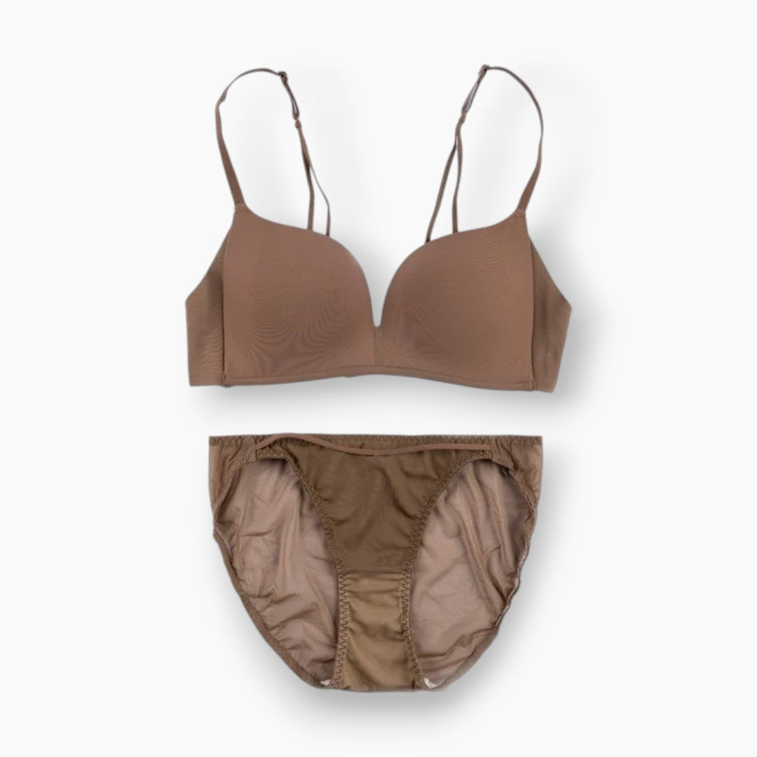 Belleza Lingerie Non Wire Padded Bra Set - F13