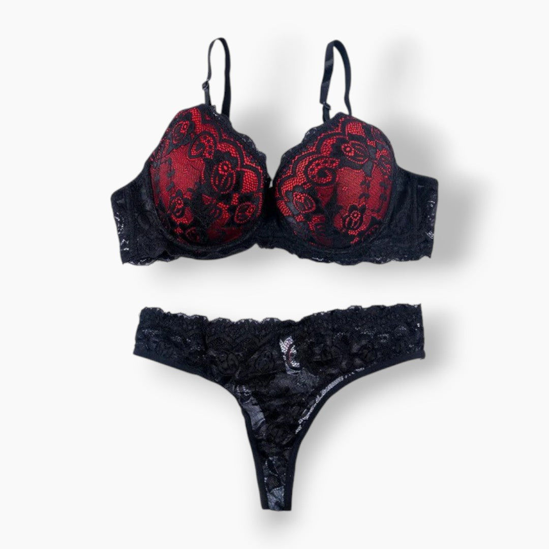 Belleza Lingerie Padded Wired Bra Set - A3113