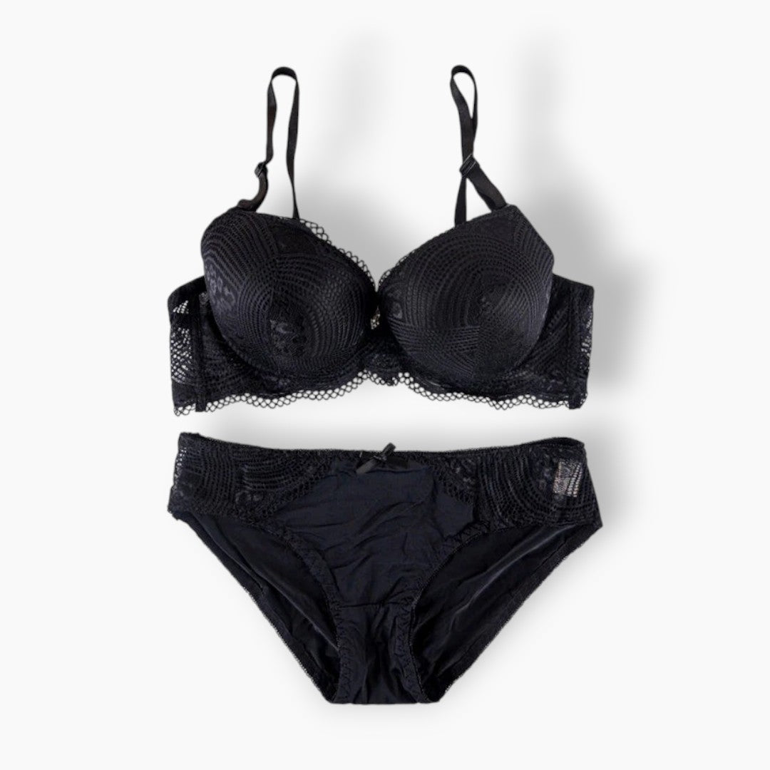 Belleza Lingerie Padded Wired Bra Set - A61019