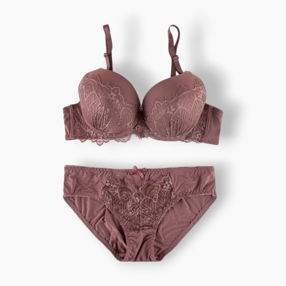 Belleza Lingerie Padded Wired Bra Set - A61087