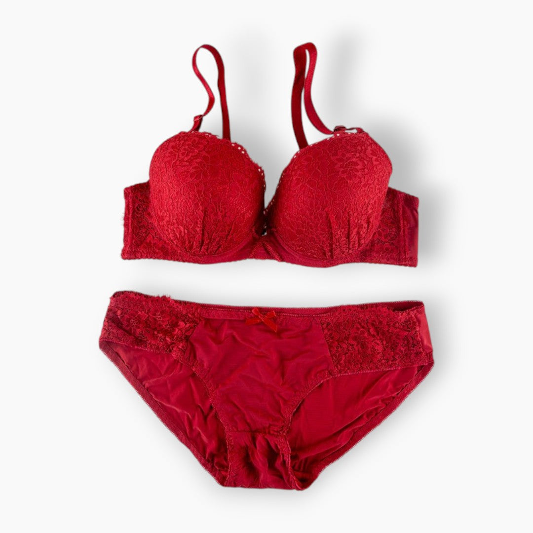 Belleza Lingerie Padded Wired Bra Set - A61110