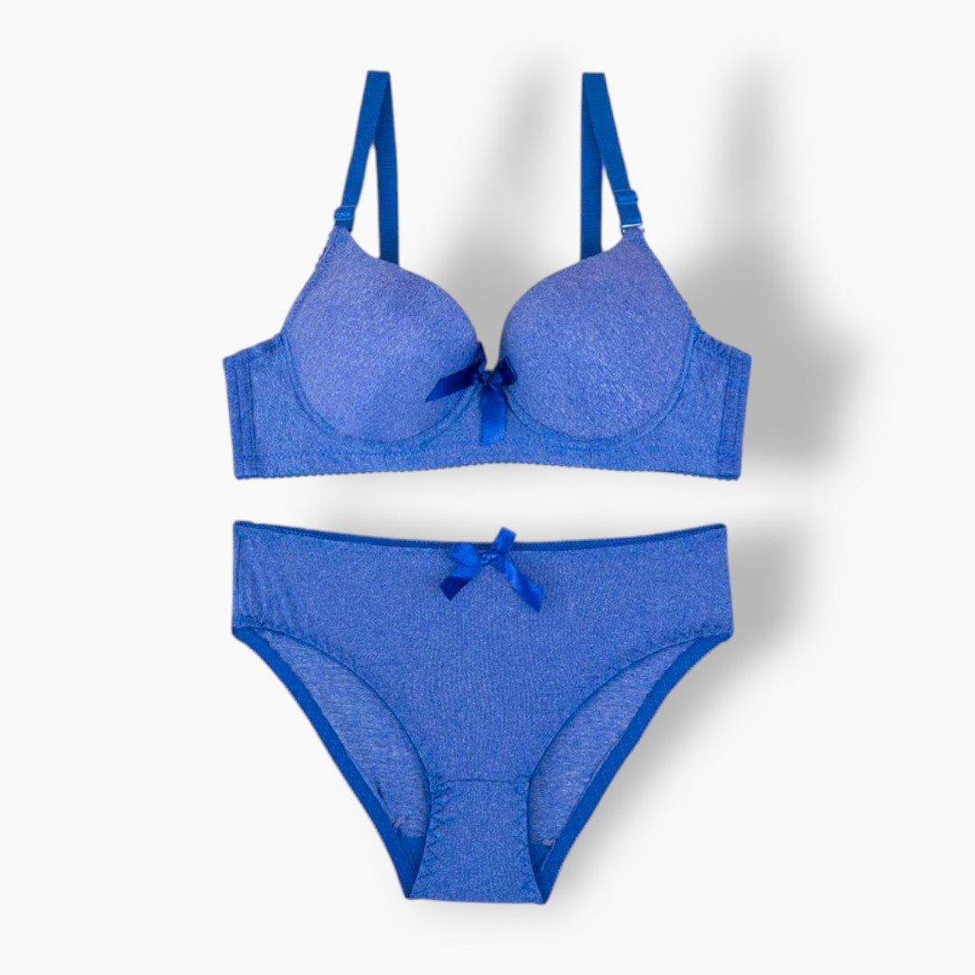 Belleza Lingerie Wire Padded Bra Set - 1801