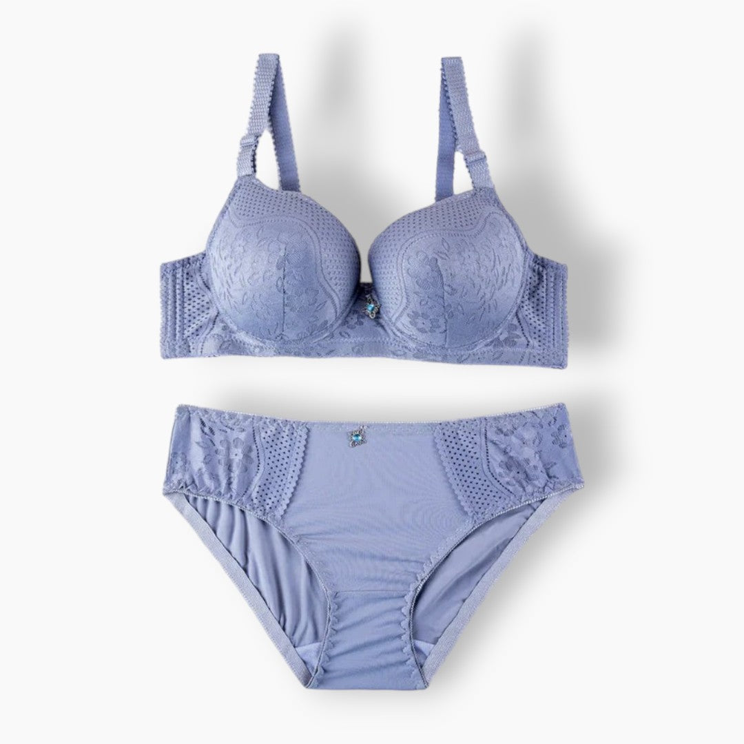 Belleza Lingerie Wire Padded Bra Set - 2107