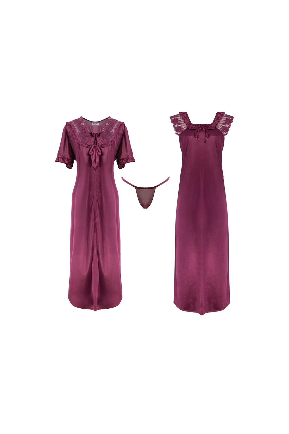 Belleza Lingerie Double Long Nighty - 38